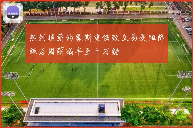 热刺顶薪西蒙斯重伤致交易受阻降级后周薪减半至十万镑